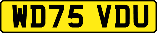 WD75VDU