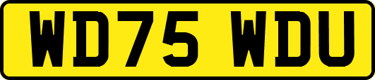 WD75WDU