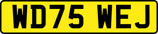 WD75WEJ
