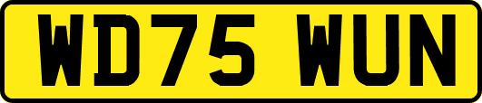 WD75WUN