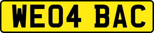 WE04BAC