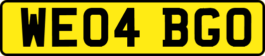 WE04BGO