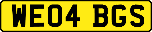 WE04BGS