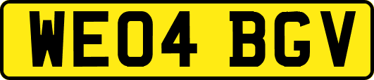 WE04BGV