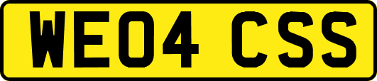 WE04CSS