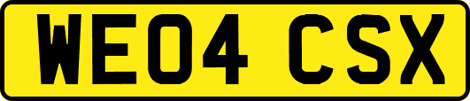 WE04CSX