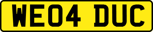 WE04DUC
