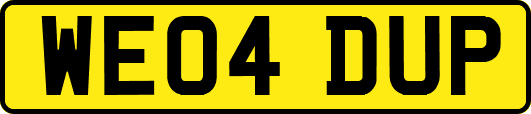 WE04DUP