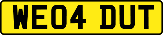WE04DUT