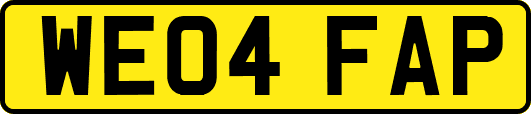 WE04FAP