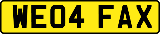 WE04FAX