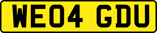 WE04GDU