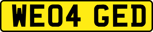 WE04GED