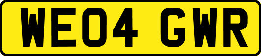 WE04GWR
