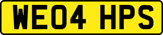 WE04HPS