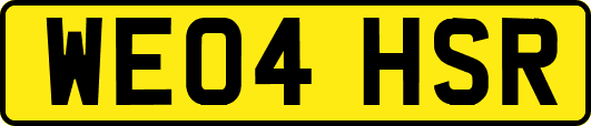 WE04HSR