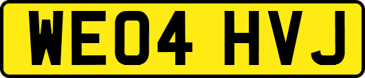WE04HVJ
