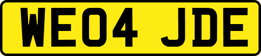 WE04JDE