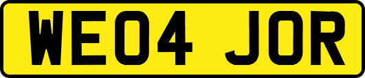 WE04JOR