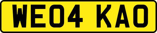 WE04KAO