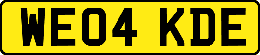 WE04KDE