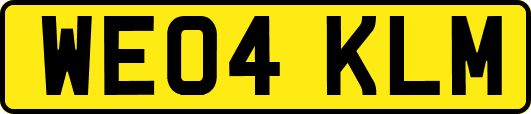 WE04KLM