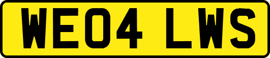 WE04LWS