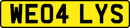 WE04LYS