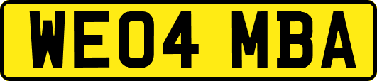 WE04MBA