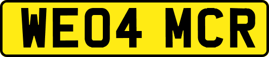 WE04MCR