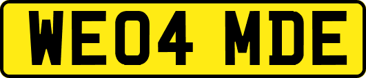WE04MDE