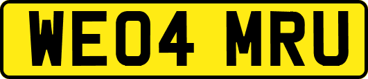 WE04MRU