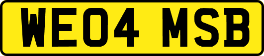 WE04MSB