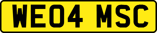 WE04MSC