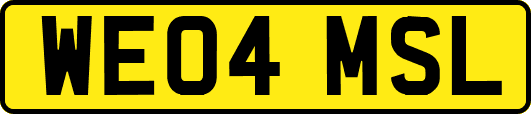 WE04MSL