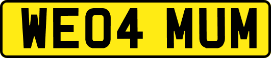 WE04MUM