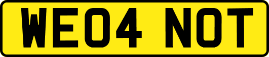WE04NOT