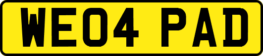 WE04PAD