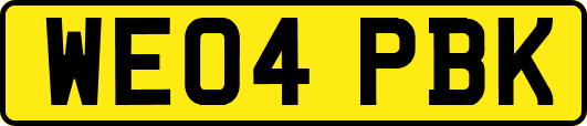 WE04PBK