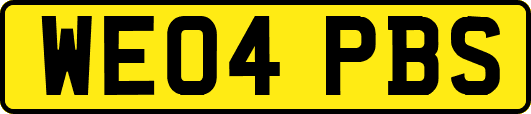 WE04PBS