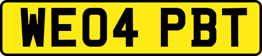 WE04PBT