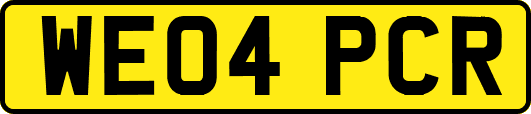 WE04PCR