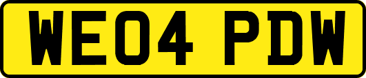 WE04PDW
