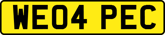 WE04PEC