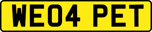 WE04PET