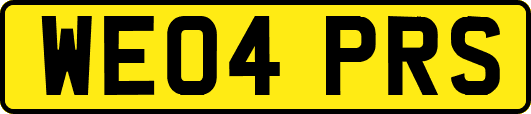 WE04PRS