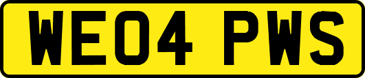 WE04PWS