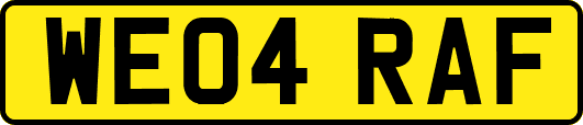 WE04RAF