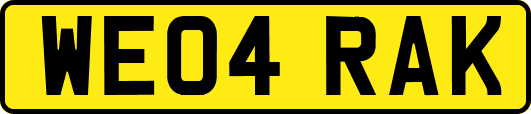 WE04RAK