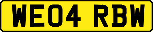 WE04RBW
